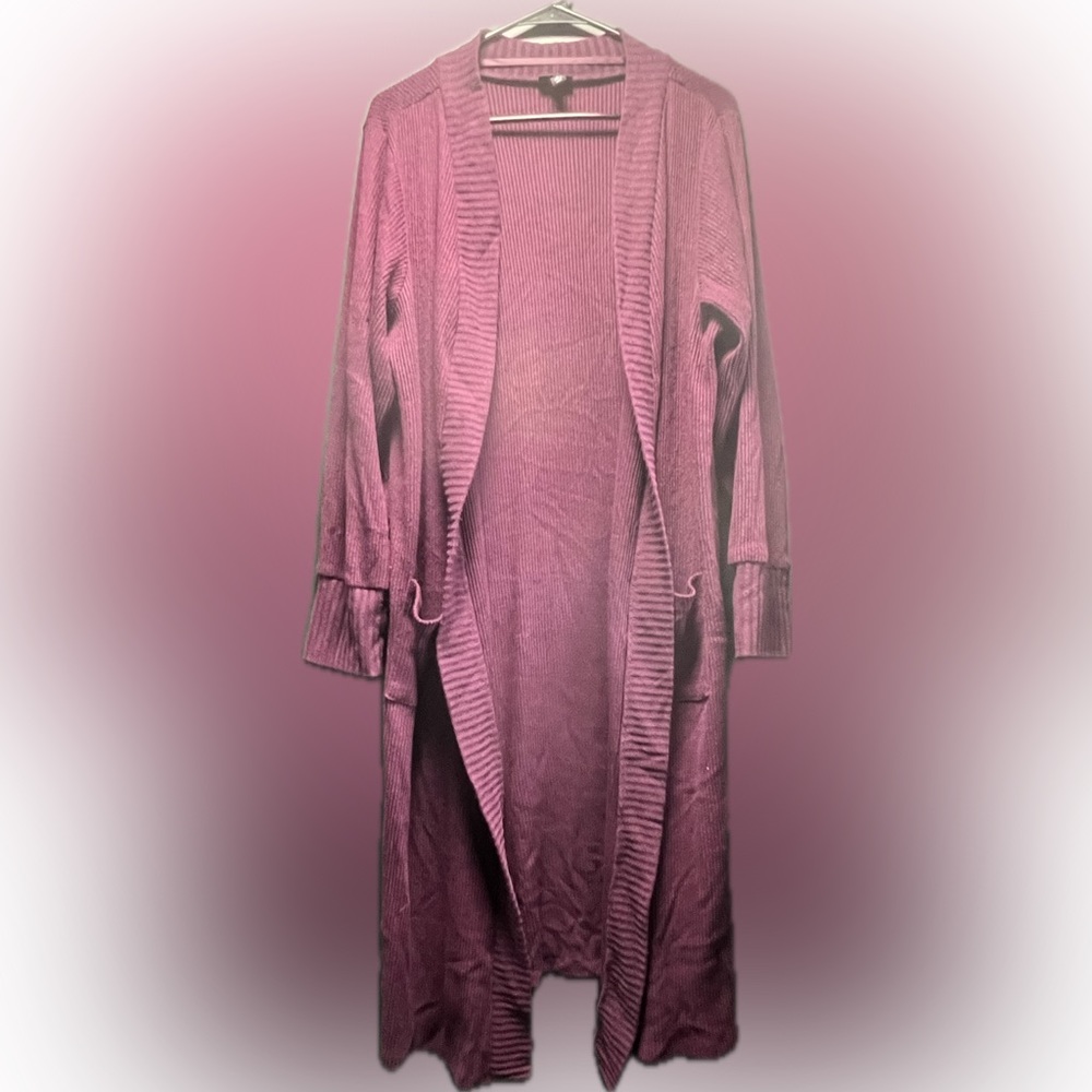 Torrid Super Soft Plush Ribbed Duster Size 2